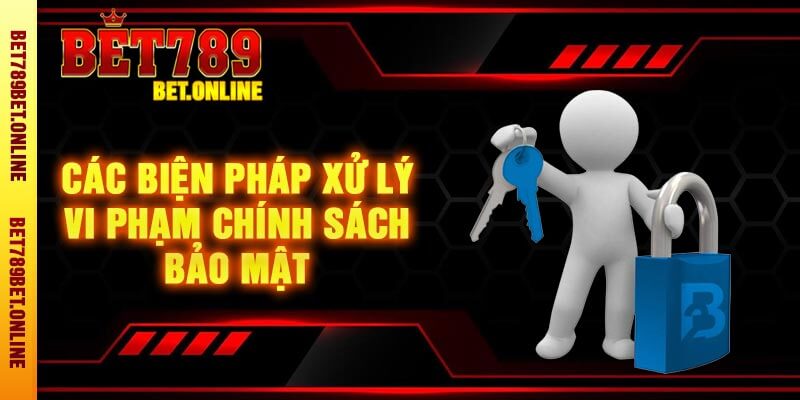 Các Biện Pháp Xử Lý Vi Phạm Chính Sách Bảo Mật